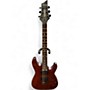 Used Schecter Guitar Research Diamond Series Omen-6 Natural Solid Body Electric Guitar Natural