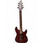 Used Schecter Guitar Research Diamond Series Omen 6 Walnut Solid Body Electric Guitar Walnut