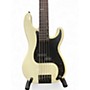 Used Schecter Guitar Research Diamond Series P5 Antique Ivory Electric Bass Guitar Antique Ivory