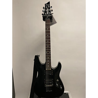 Schecter Guitar Research Used Schecter Guitar Research Diamond Series PT Black Solid Body Electric Guitar