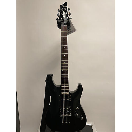 Schecter Guitar Research Used Schecter Guitar Research Diamond Series PT Black Solid Body Electric Guitar Black