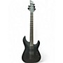 Used Schecter Guitar Research Used Schecter Guitar Research Diamond Series PT Black Solid Body Electric Guitar Black