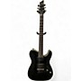 Used Schecter Guitar Research Diamond Series PT Blackjack Black Solid Body Electric Guitar Black