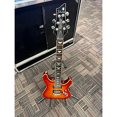 Schecter Guitar Research Used Schecter Guitar Research Diamond Series PT Cherry Sunburst Solid Body Electric Guitar