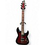 Used Schecter Guitar Research Diamond Series PT Crimson Red Burst Solid Body Electric Guitar Crimson Red Burst