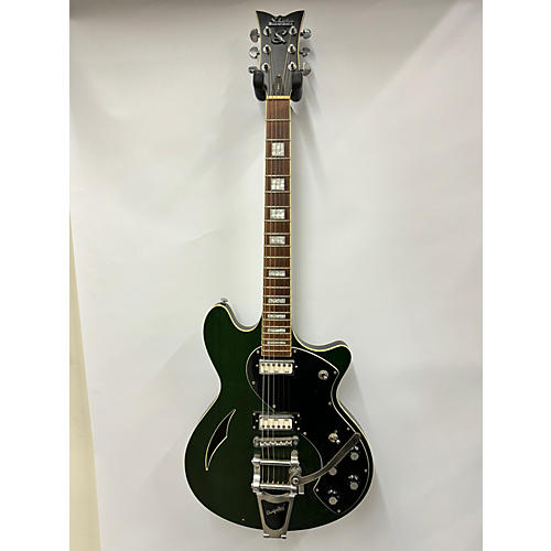 Schecter Guitar Research Used Schecter Guitar Research Diamond Series PT Emerald Green Solid Body Electric Guitar Emerald Green