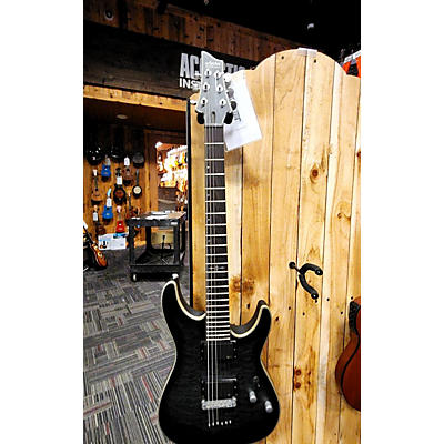 Schecter Guitar Research Used Schecter Guitar Research Diamond Series PT Gray Solid Body Electric Guitar