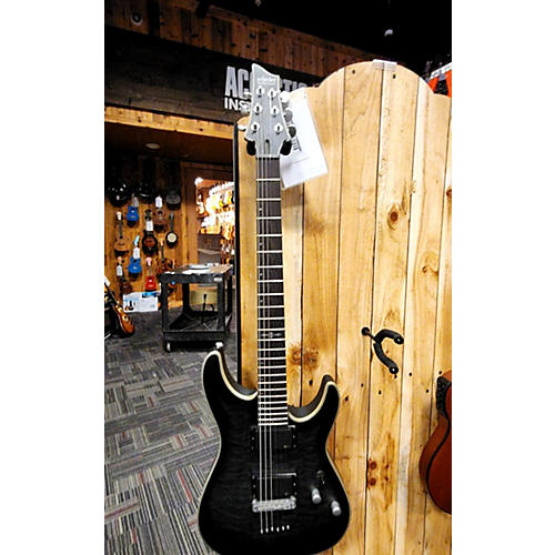 Schecter Guitar Research Used Schecter Guitar Research Diamond Series PT Gray Solid Body Electric Guitar Gray