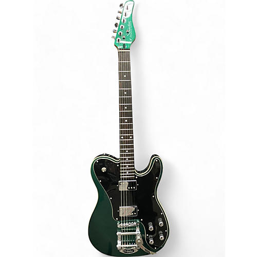 Schecter Guitar Research Used Schecter Guitar Research Diamond Series PT Green Solid Body Electric Guitar Green