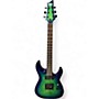 Used Schecter Guitar Research Diamond Series PT Loch Ness Green Solid Body Electric Guitar Loch Ness Green