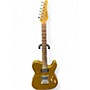 Used Schecter Guitar Research Diamond Series PT Metallic Gold Solid Body Electric Guitar Metallic Gold