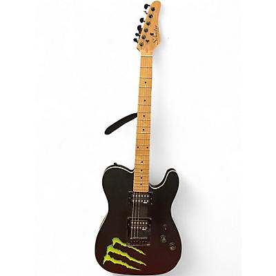 Used Schecter Guitar Research Diamond Series PT Monster Energy MONSTER ENERGY Solid Body Electric Guitar