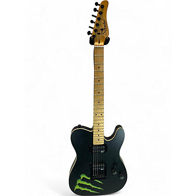 Schecter Guitar Research Used Schecter Guitar Research Diamond Series PT Monster Energy Solid Body Electric Guitar