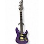 Used Schecter Guitar Research Diamond Series PT Purple Solid Body Electric Guitar Purple