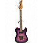 Used Schecter Guitar Research Diamond Series PT Purple Solid Body Electric Guitar Purple