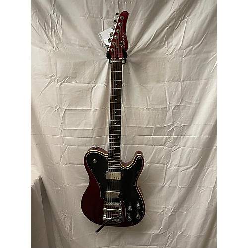 Schecter Guitar Research Used Schecter Guitar Research Diamond Series PT Red Solid Body Electric Guitar Red