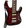 Used Schecter Guitar Research Diamond Series PT Red Solid Body Electric Guitar Red