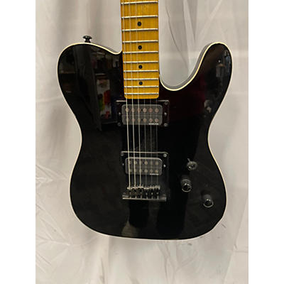 Schecter Guitar Research Used Schecter Guitar Research Diamond Series PT Sun Valley Black Solid Body Electric Guitar