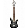 Used Schecter Guitar Research Diamond Series PT Trans Black Solid Body Electric Guitar Trans Black