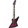 Used Schecter Guitar Research Diamond Series PT Trans Purple Solid Body Electric Guitar Trans Purple