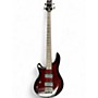 Used Schecter Guitar Research Diamond Series Raiden Special 4 Trans Red Electric Bass Guitar Trans Red