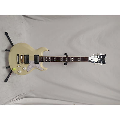 Schecter Guitar Research Used Schecter Guitar Research Diamond Series S1 Antique Ivory Solid Body Electric Guitar