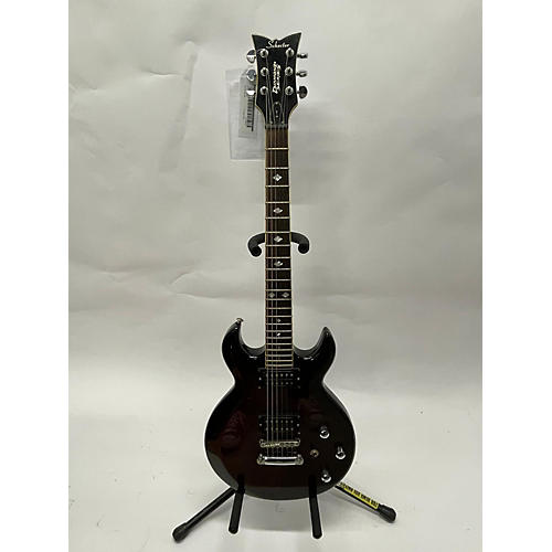 Schecter Guitar Research Used Schecter Guitar Research Diamond Series S1 Elite Burgundy Solid Body Electric Guitar Burgundy