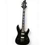 Used Schecter Guitar Research Diamond Series SPITFIRE 6 Black Solid Body Electric Guitar Black
