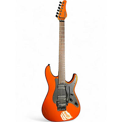 Used Schecter Guitar Research Diamond Series Sun Valley Shredder Orange Solid Body Electric Guitar