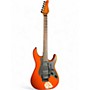 Used Schecter Guitar Research Diamond Series Sun Valley Shredder Orange Solid Body Electric Guitar Orange
