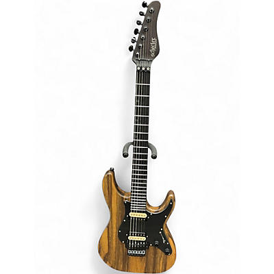 Used Schecter Guitar Research Diamond Series Sun Valley Super Shredder Exotic Wood Grain Solid Body Electric Guitar