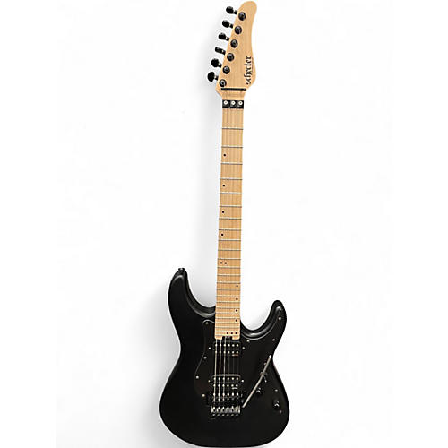 Used Schecter Guitar Research Diamond Series Sun Valley Super Shredder Satin Black Solid Body Electric Guitar Satin Black