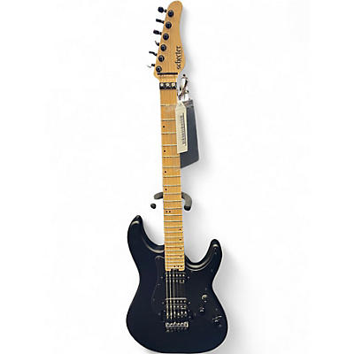 Used Schecter Guitar Research Diamond Series Sun Valley Super Shredder Satin Black Solid Body Electric Guitar