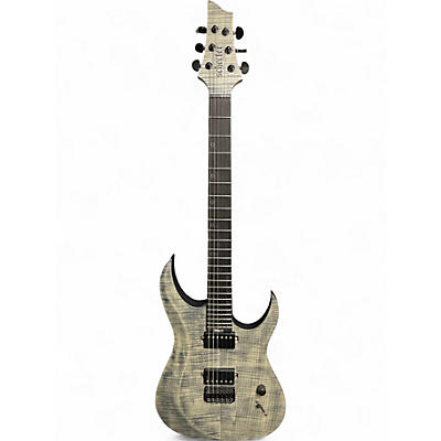 Used Schecter Guitar Research Diamond Series Sunset Extreme Grey Ghost Solid Body Electric Guitar