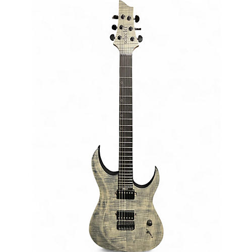 Used Schecter Guitar Research Diamond Series Sunset Extreme Grey Ghost Solid Body Electric Guitar Grey Ghost