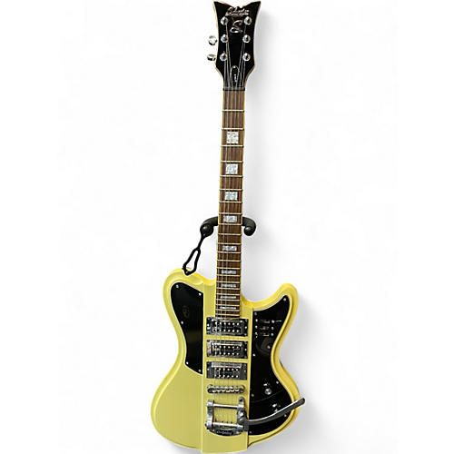 Used Schecter Guitar Research Diamond Series Ultra III TV Yellow Solid Body Electric Guitar TV Yellow