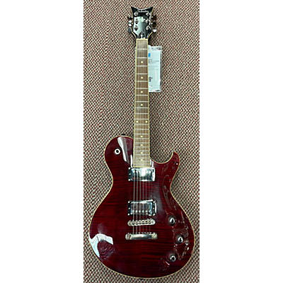 Schecter Guitar Research Used Schecter Guitar Research Diamond Solo Maroon Solid Body Electric Guitar