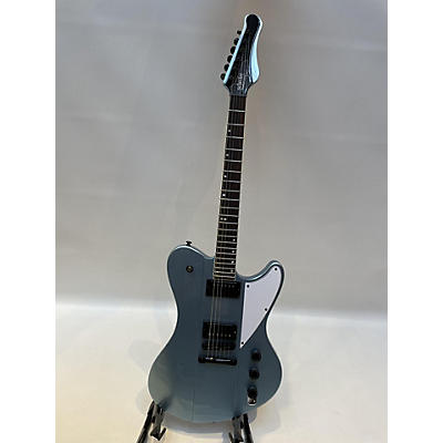 Used Schecter Guitar Research Diamond Ultra Metallic Blue Solid Body Electric Guitar