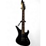 Used Schecter Guitar Research Diamond series A-7 Black Solid Body Electric Guitar Black