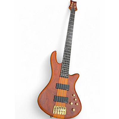 Used Schecter Guitar Research Diamond series Stiletto Studio honey satin Electric Bass Guitar