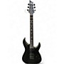 Used Schecter Guitar Research Diamond series sls evil twin Black Solid Body Electric Guitar Black