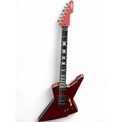 Used Schecter Guitar Research E-1 FR S Candy Apple Red Solid Body Electric Guitar