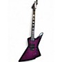 Used Schecter Guitar Research E-1 FR S Trans Purple Burst Solid Body Electric Guitar Trans Purple Burst