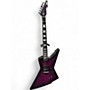 Used Schecter Guitar Research E-1 FRS Special Edition Trans Purple Solid Body Electric Guitar Trans Purple
