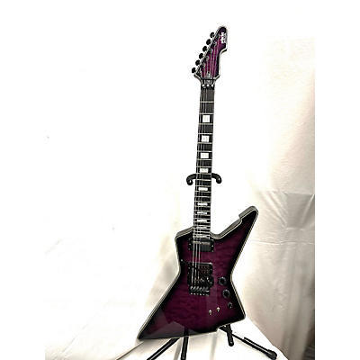 Schecter Guitar Research Used Schecter Guitar Research E-1 FRS Trans Purple BURST Solid Body Electric Guitar