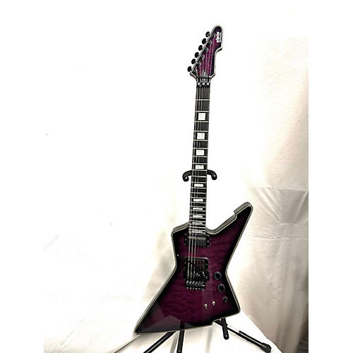 Schecter Guitar Research Used Schecter Guitar Research E-1 FRS Trans Purple BURST Solid Body Electric Guitar Trans Purple BURST