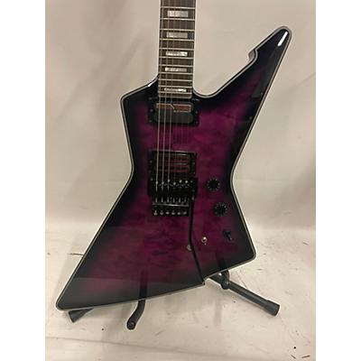 Schecter Guitar Research Used Schecter Guitar Research E-1 FRS Trans Purple Solid Body Electric Guitar