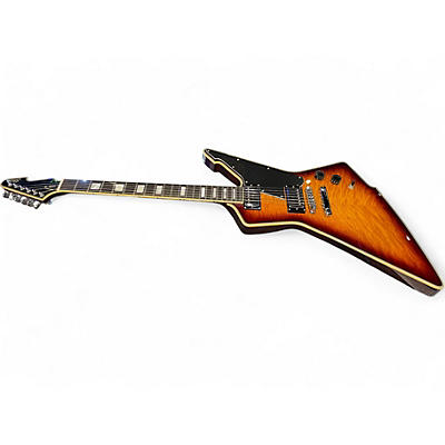 Used Schecter Guitar Research E1 Custom 2 Color Sunburst Solid Body Electric Guitar