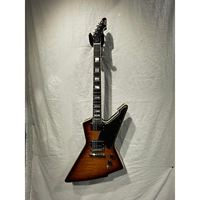 Schecter Guitar Research Used Schecter Guitar Research E1 Custom 2 Tone Sunburst Solid Body Electric Guitar