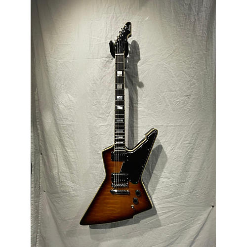 Schecter Guitar Research Used Schecter Guitar Research E1 Custom 2 Tone Sunburst Solid Body Electric Guitar 2 Tone Sunburst